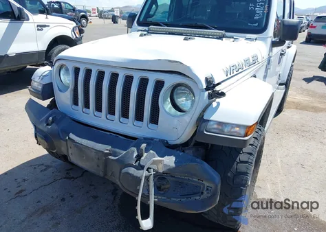 2019 Jeep Wrangler Unlimited Sahara 4X4 из США, поврежденный, VIN 1C4HJXEG9KW553082